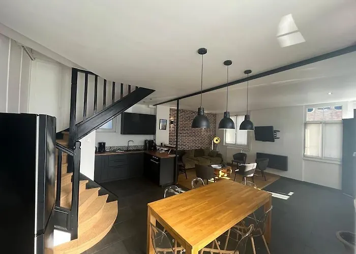 Chrysalide Au Coeur Du Touquet. Ferienhaus Le Touquet